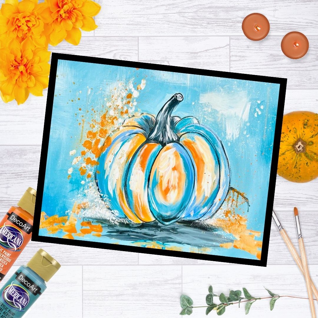 PAINT WITH JANELLIFY: HARVEST BLUE