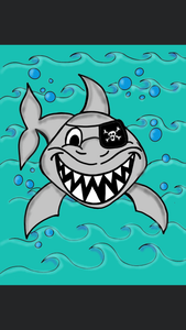 Shark (Kids Art Kit)