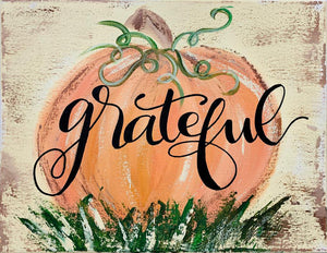 Grateful Pumpkin